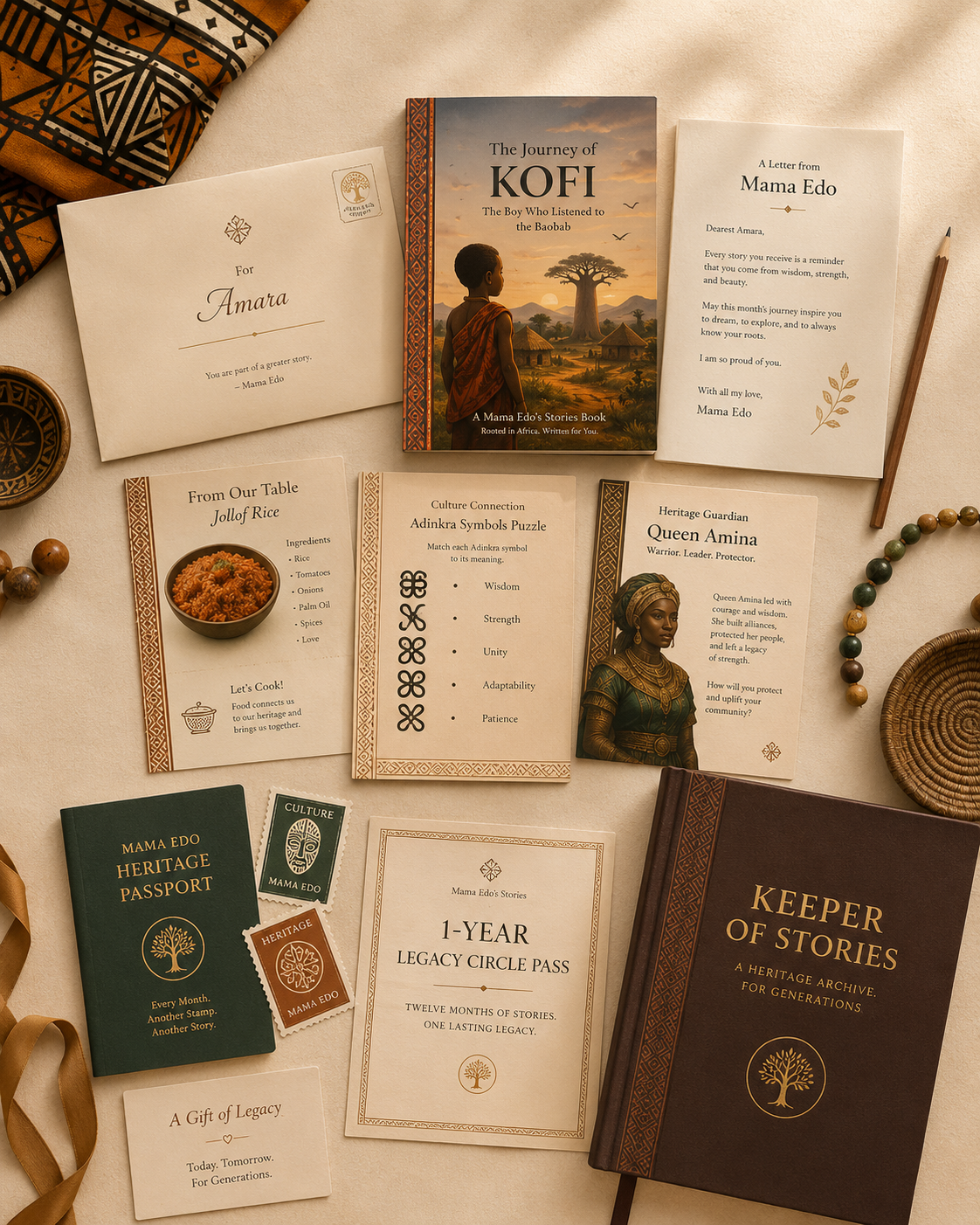 Mama Edo’s Stories — 1-Year Legacy Subscription