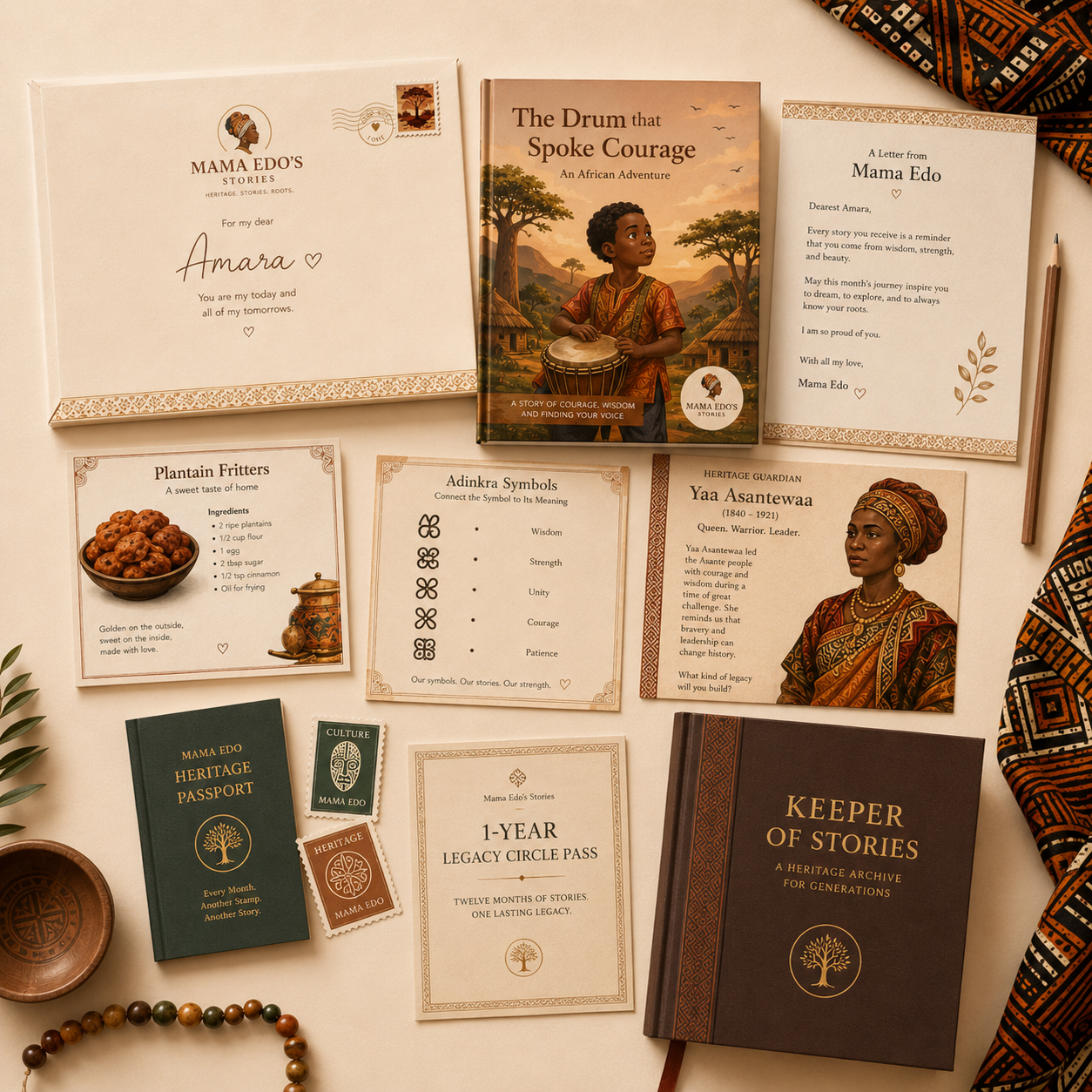 Mama Edo’s Stories — 1-Year Legacy Subscription