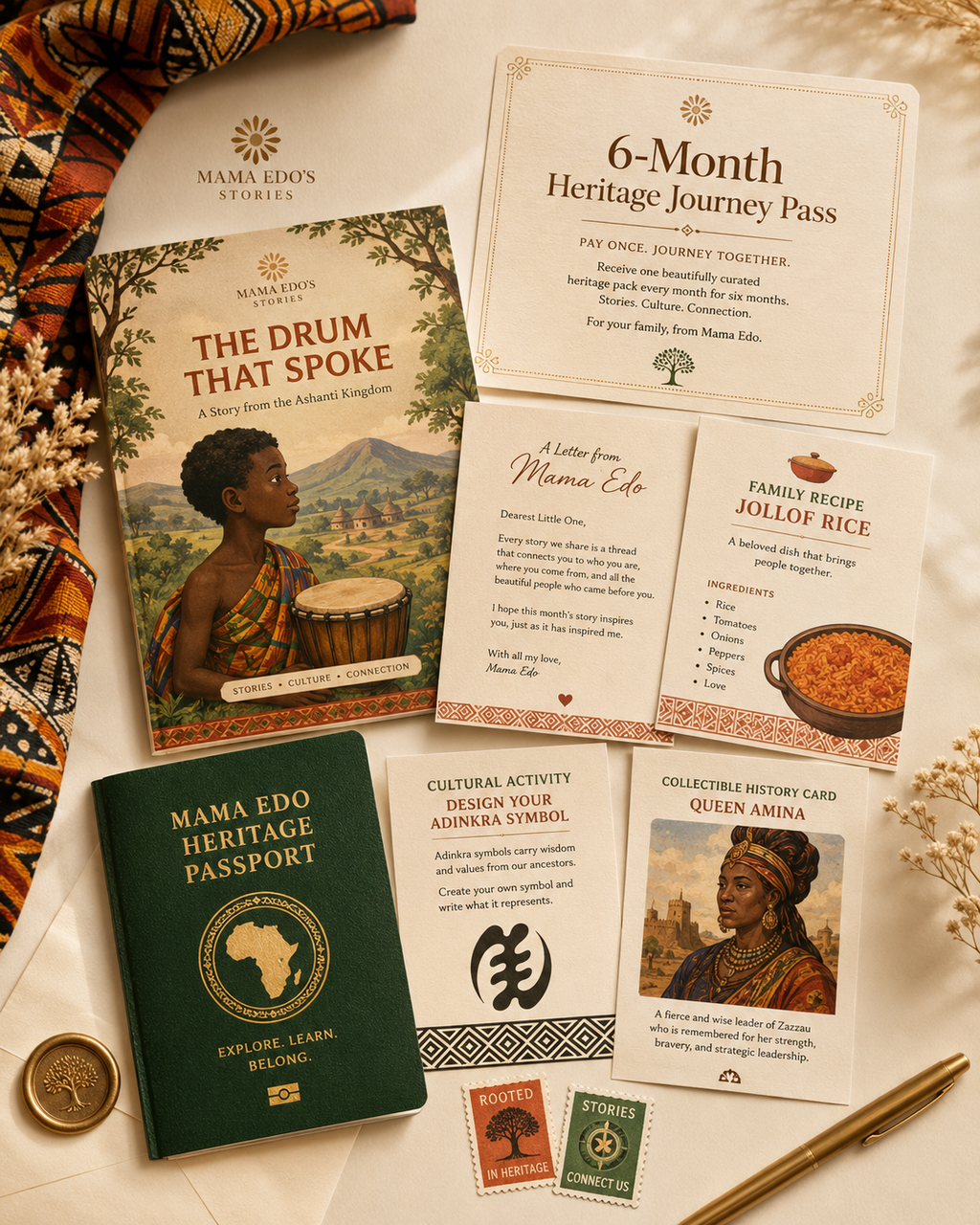 Mama Edo’s Stories — 6-Month Heritage Gift Pass